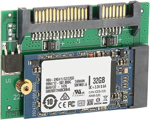 محول M.2 SSD ذو سعة كبيرة لثنائي الفينيل متعدد الكلور، M.2 SATA SSD للمكتب المنزلي بسعة 16 جيجابايت in Kuwait