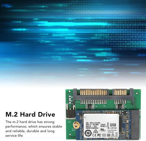 محول M.2 SSD ذو سعة كبيرة لثنائي الفينيل متعدد الكلور، M.2 SATA SSD للمكتب المنزلي بسعة 16 جيجابايت in Kuwait