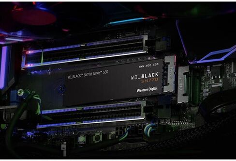 Western Digital WD Black SN770 2TB NVMe PCIe 4.0 x4 M.2 Internal Gaming SSD in Saudi Arabia