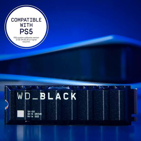 ويسترن ديجيتال هارد SSD بذاكرة مستديمة SN850 مع نظام اتش اس 2 تيرابايت من بلاك in Saudi Arabia
