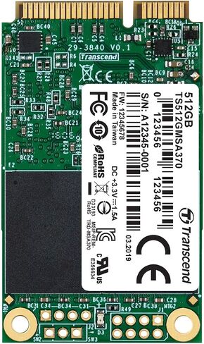 Transcend 32GB SATA III 6Gb/s MSA370 mSATA Solid State Drive (TS32GMSA370) in Saudi Arabia