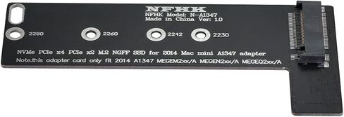 M.2 NGFF M-Key NVME SSD Convertor Card for 2014 Mac A1347 MEGEN2 MEGEM2 MEGEQ2 Mini in Kuwait