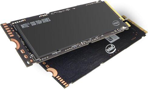 انتل SSD سلسلة 760P (256GB، M.2 80 ملم منفذ الملحقات الإضافية السريع 3.0 x4، 3D2، TLC) in Saudi Arabia
