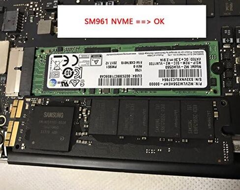 cablecc 12+16pin 2014 2015 to M.2 NGFF M-Key SSD Convert Card for A1493 A1502 A1465 A1466 in Kuwait