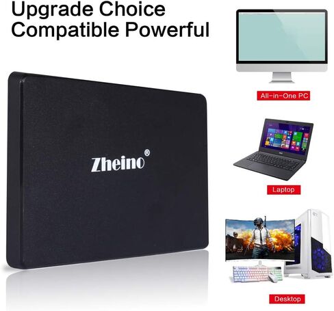 Zheino 240gb SSD C3 2.5 inch Sata III 3D Nand SSD Drive Internal Solid State Drive (7mm) for Notebook Desktop PC in Saudi Arabia