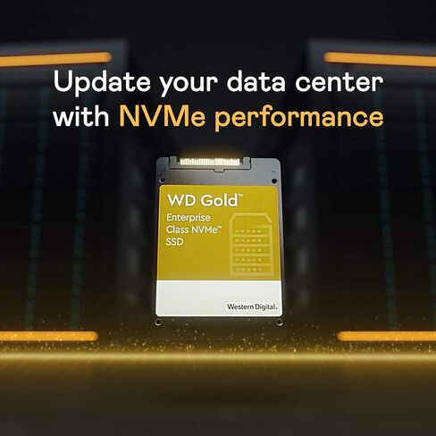 Western Digital 3.84TB WD Gold SN600 Enterprise Class NVMe Internal SSD - U.2 PCIe, 2.5"/7mm - WDS384T1D0D in Saudi Arabia
