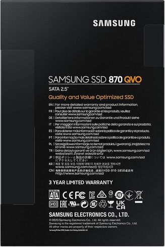 سامسونج MZ-77Q4T0 2.5 انش 4000 جيجا سلسلة ايه تي ايه III V-NAND ام ال سي in Saudi Arabia