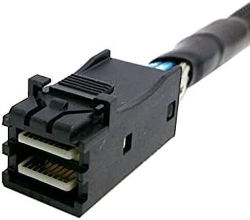 Internal Mini SAS HD SFF-8643 to Mini SAS High Density HD SFF-8643 Data Server Disk Raid Cable 50cm in Kuwait