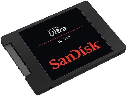 SSD داخلي SanDisk Ultra 3D NAND 1 تيرابايت - SATA III 6 G/s، 2.5 بوصة /7 مم، حتى 560 ميجابايت/ثانية - ‎SDSSDH3-1T02 (متجدد) in Saudi Arabia