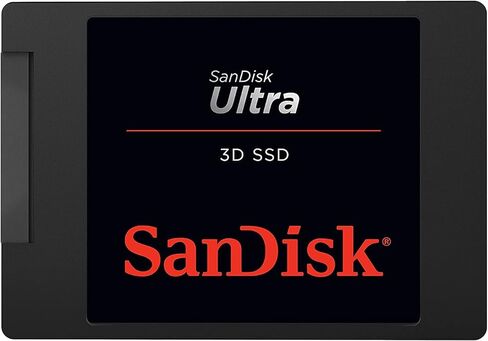 SSD داخلي SanDisk Ultra 3D NAND 1 تيرابايت - SATA III 6 G/s، 2.5 بوصة /7 مم، حتى 560 ميجابايت/ثانية - ‎SDSSDH3-1T02 (متجدد) in Saudi Arabia