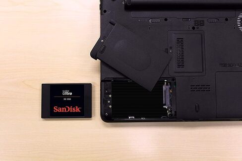 SSD داخلي SanDisk Ultra 3D NAND 1 تيرابايت - SATA III 6 G/s، 2.5 بوصة /7 مم، حتى 560 ميجابايت/ثانية - ‎SDSSDH3-1T02 (متجدد) in Saudi Arabia