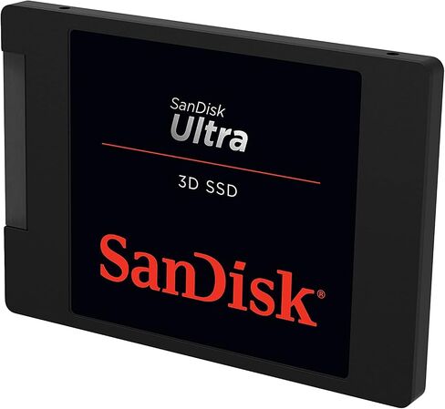 SSD داخلي SanDisk Ultra 3D NAND 1 تيرابايت - SATA III 6 G/s، 2.5 بوصة /7 مم، حتى 560 ميجابايت/ثانية - ‎SDSSDH3-1T02 (متجدد) in Saudi Arabia