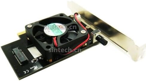 Sintech NVME PCIe,M.2(NGFF) M Key SSD to PCI-e X4 X16 Adapter Card with Heatsink,Compatible for Samsung 960 970 EVO in Saudi Arabia