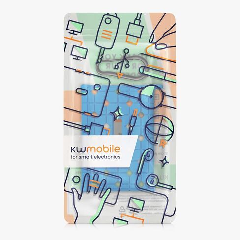 حافظة سيليكون kwmobile متوافقة مع Samsung T7 Portable SSD - حافظة واقية لمحرك SSD - أسود in Kuwait