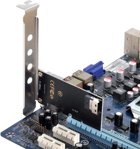 NFHK NGFF M-Key NVME إلى U.2 U2 Kit SFF-8639 إلى SFF-8654 Slimline SAS PCIe SSD محول للوحة الرئيسية in Kuwait