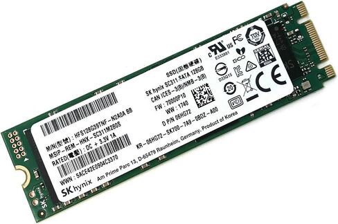 محرك الأقراص ذو الحالة الصلبة SK hynix SC311 SATA سعة 128 جيجابايت M.2 HFS128G39TNF-N2A0A BB in Saudi Arabia
