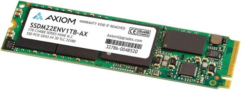 سلسلة أكسيوم SSDM22ENV1TB-AX C3400e - محرك الحالة الصلبة - مشفر - 1 تيرابايت - داخلي - M.2 2280 - PCI Express 3.0 x4 (NVMe) - AES - محرك تشفير ذاتي (SED)، تشفير الأوبال TCG 2.0 in Kuwait