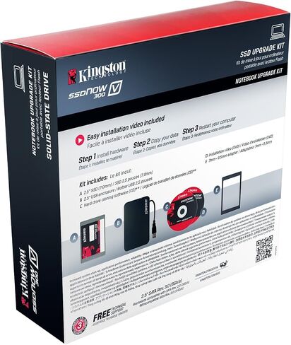 Kingston Digital 120GB SSDNow V300 SATA 3 2.5 (7mm height) Solid State Drive (SV300S37A/120G) in Saudi Arabia