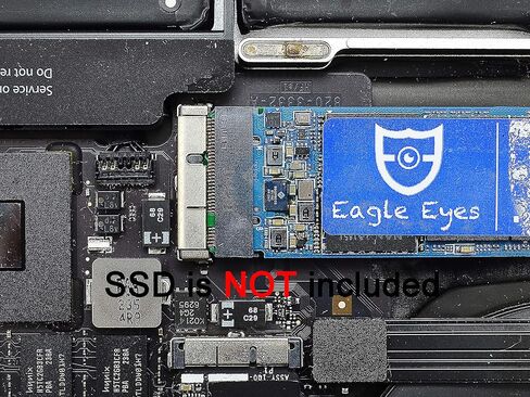 L2 - B + M Key M.2 NGFF SSD مجموعة بطاقات محول مطورة لأجهزة Apple MacBook Pro 13 "A1425 2012 2013 15" A1398 2012 أوائل 2013 in Kuwait