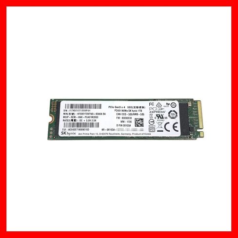 SK Hynix PC401 1TB SSD PCIe Gen3 x4 M.2 2280 NVMe HFS001TD9TNG لأجهزة Dell HP Lenovo Acer Asus وغيرها من الأنظمة in Saudi Arabia
