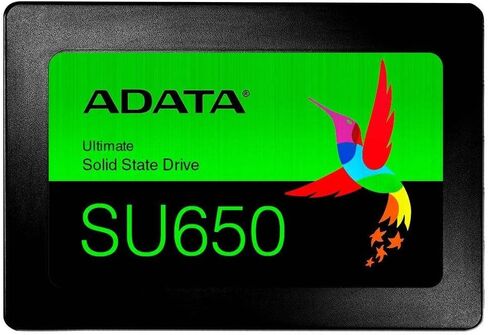ADATA 960GB SU650 2.5" SATA 6Gb/s SSD Solid State Disk 3D NAND Model ASU650SS-960GT-R in Saudi Arabia