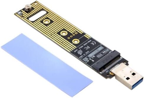 chenyang USB 3.0 to NVME M-Key M.2 NGFF SSD External PCBA Conveter Adapter with Flash Disk Case in Saudi Arabia