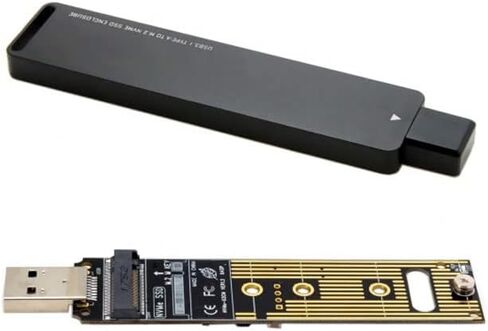 chenyang USB 3.0 to NVME M-Key M.2 NGFF SSD External PCBA Conveter Adapter with Flash Disk Case in Saudi Arabia
