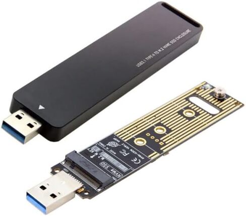 chenyang USB 3.0 to NVME M-Key M.2 NGFF SSD External PCBA Conveter Adapter with Flash Disk Case in Saudi Arabia