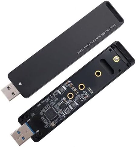 chenyang USB 3.0 to NVME M-Key M.2 NGFF SSD External PCBA Conveter Adapter with Flash Disk Case in Saudi Arabia