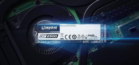 Kingston KC2500 250 GB Solid State Drive - M.2 2280 Internal - PCI Express NVMe (PCI Express NVMe 3.0 x4) in Saudi Arabia