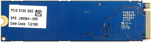 Solid State Drive L57448-001 Compatible Replacement Spare Part for HP Kioxia BG4 KBG40ZNV512G 512GB PCI Express 3.0 x4 TLC NVMe M.2 2280 Internal SSD in Saudi Arabia