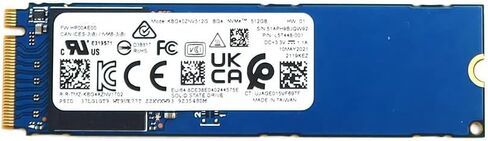 Solid State Drive L57448-001 Compatible Replacement Spare Part for HP Kioxia BG4 KBG40ZNV512G 512GB PCI Express 3.0 x4 TLC NVMe M.2 2280 Internal SSD in Saudi Arabia