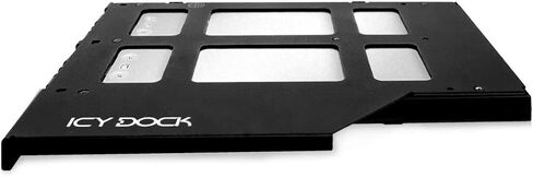 Icy Dock ToughArmor MB852M2PO-B Caddy Rack Mobile, 2X SSD NVMe M.2 Drive Adapter for Odd Ultra Slim (9.5mm) CD/DVD Drive Bay with OCuLink SFF-9402 Connector in Saudi Arabia