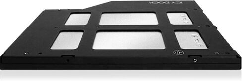 Icy Dock ToughArmor MB852M2PO-B Caddy Rack Mobile, 2X SSD NVMe M.2 Drive Adapter for Odd Ultra Slim (9.5mm) CD/DVD Drive Bay with OCuLink SFF-9402 Connector in Saudi Arabia