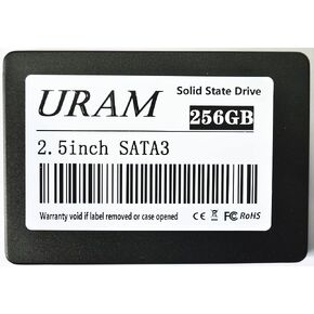 URAM SSD 256GB 3D NAND SATA III 2.5" قرص صلب داخلي لجهاز الكمبيوتر المحمول / الكمبيوتر الشخصي in Kuwait
