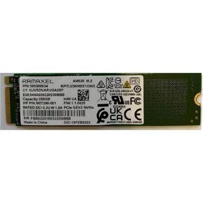 66 BTB Ramaxel SSD 256GB AM620 M.2, PCIe Gen3 x4 NVMe, PRITJ256MEE1OWX, OEM in Saudi Arabia