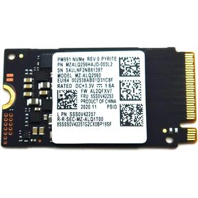 محرك الحالة الصلبة MZALQ256HAJD-000L2 قطع غيار بديلة متوافقة مع سامسونج MZ-ALQ2560 256GB M.2 2242 NVMe PCIe Gen3 x4 SSD in Kuwait