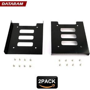 DATARAM 2 عبوة 2. محرك قرص صلب SSD 6 Gbps SATAIII (SSD حامل تركيب)قطعتان in Kuwait