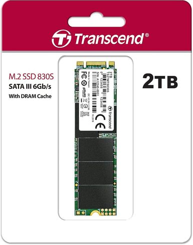 TS2TMTS830S [2TB SSD MTS830S M.2 Type 2280 SATA-III DDR3 Cache 3D TLC NAND 5 Year Warranty] in Saudi Arabia