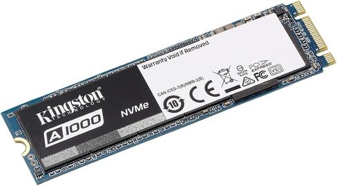 Kingston Digital SA1000M8/480G A1000 480GB PCIe NVMe M.2 2280 Internal SSD High Performance Solid State Drive in Saudi Arabia