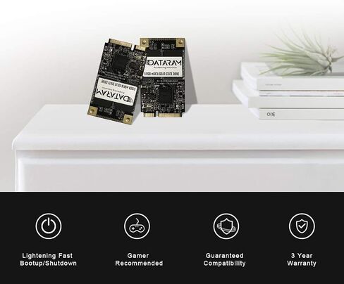 DATARAM mSata SSD محرك الأقراص الصلبة الداخلي قرص صغير ساتا (512GB) in Kuwait