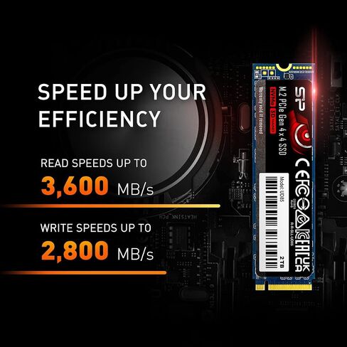 سيليكون باور 500GB UD85 NVMe 4.0 الجيل الرابع PCIe M.2 SSD R/W حتى 3600/2400 ميجابايت/ثانية (SP500GBP44UD8505) in Saudi Arabia