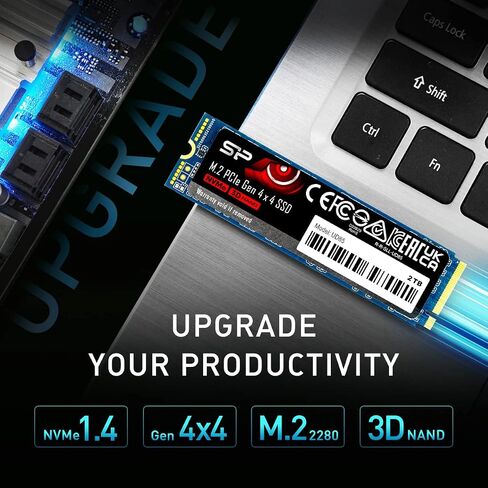 سيليكون باور 500GB UD85 NVMe 4.0 الجيل الرابع PCIe M.2 SSD R/W حتى 3600/2400 ميجابايت/ثانية (SP500GBP44UD8505) in Saudi Arabia
