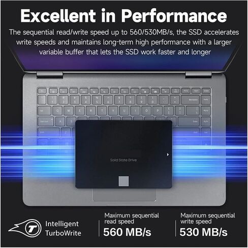 قرص صلب خارجي RIPIAN 870 EVO 2.5 بوصة SATA SSD 250 جيجابايت/500 جيجابايت/1 تيرابايت/2 تيرابايت محرك أقراص الحالة الصلبة SATA3.0 واجهة قراءة وكتابة عالية السرعة لمحرك الأقراص الصلبة الخارجي للكمبيوتر المحمول (اللون: B، الحجم: 2 تيرابايت) in Saudi Arabia
