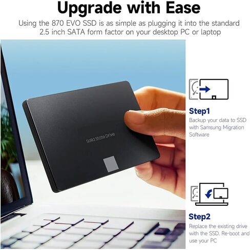 قرص صلب خارجي RIPIAN 870 EVO 2.5 بوصة SATA SSD 250 جيجابايت/500 جيجابايت/1 تيرابايت/2 تيرابايت محرك أقراص الحالة الصلبة SATA3.0 واجهة قراءة وكتابة عالية السرعة لمحرك الأقراص الصلبة الخارجي للكمبيوتر المحمول (اللون: B، الحجم: 2 تيرابايت) in Saudi Arabia