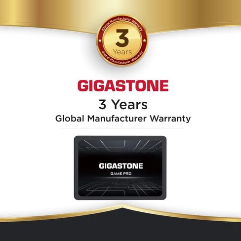 Gigastone Game Pro 2-Pack 2TB SSD SATA III 6Gb/s. 3D NAND 2.5" Internal Solid State Drive, Read up to 540MB/s. Compatible with PS4, PC, Desktop and Laptop, 2.5 inch 7mm (0.28") in Saudi Arabia