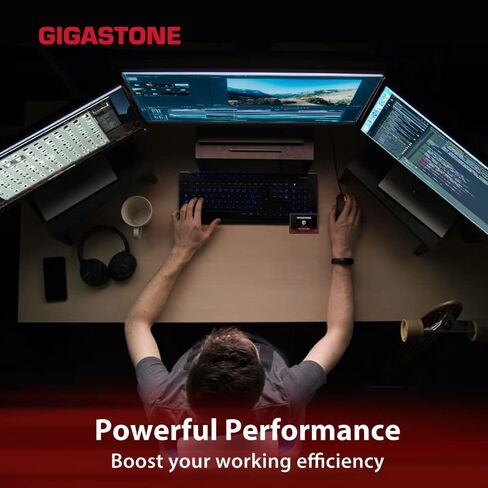 Gigastone Game Turbo 2-Pack 1TB SSD SATA III 6Gb/s. 3D NAND 2.5" Internal Solid State Drive, Read up to 560MB/s. Compatible with PS4, PC, Desktop and Laptop, 2.5 inch 7mm (0.28") in Saudi Arabia