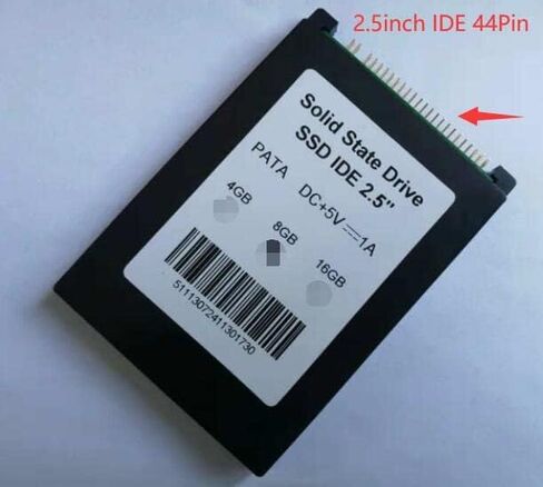 MHXYYXHM 16GB 2.5 inch 16G 44p IDE SSD 2.5IDE Solid State Drive 44Pin Thickness 9.5MM for Industrial IPC Soft Route Laptop in Saudi Arabia