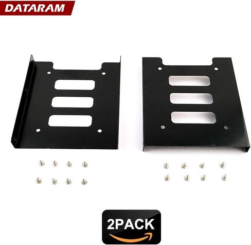 DATARAM 2 عبوة 2. محرك قرص صلب SSD 6 Gbps SATAIII (SSD حامل تركيب)قطعتان in Kuwait