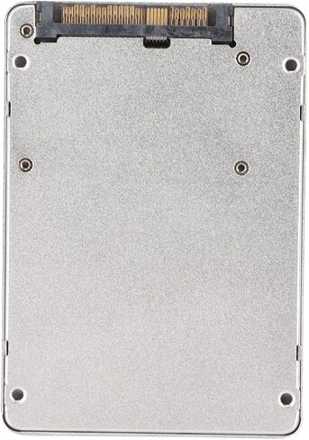 Septpenta NGFF M Key to M.2 NVME SSD Enclosure، تقنية تعزيز الإشارة عالية السرعة، محول NVME NGFF إلى SFF 8639، مع وظيفة مؤشر التبديل تدعم NVMe SSD وSATa NGFF SSD (أبيض) in Saudi Arabia